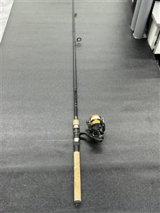 Daiwa D-Shock Freshwater Spinning Combo 3000, 7', 2 Piece Rod, 6-14 lb Line  Rate Very Good